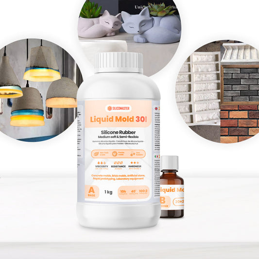 🎁 Liquid Mold 30 - Silicone per Stampi Resilienti e Materiali Pesanti (100% off)