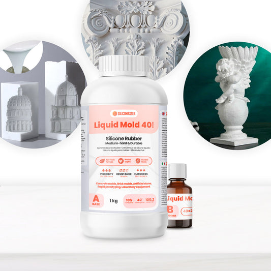 🎁 Liquid Mold 40 - Silicone per Stampi Industriali e Durevoli (100% off)