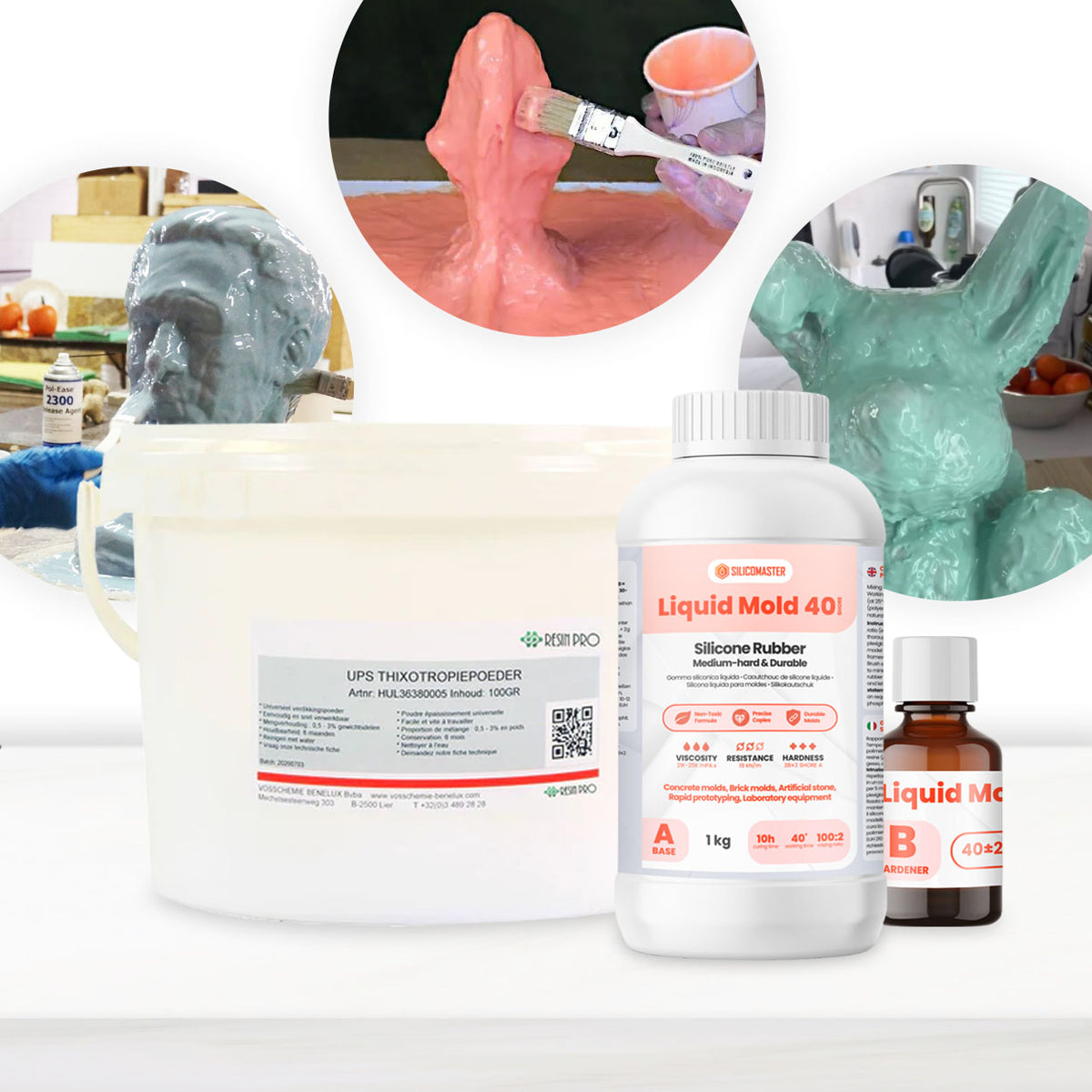 Kit Silicone à Spatuler